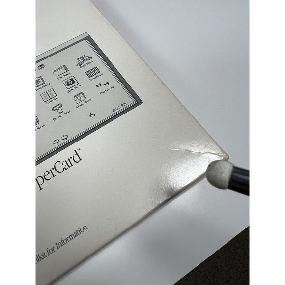 McIntosh Apple HyperCard 1987 COMPLETE - Picture 15 of 16